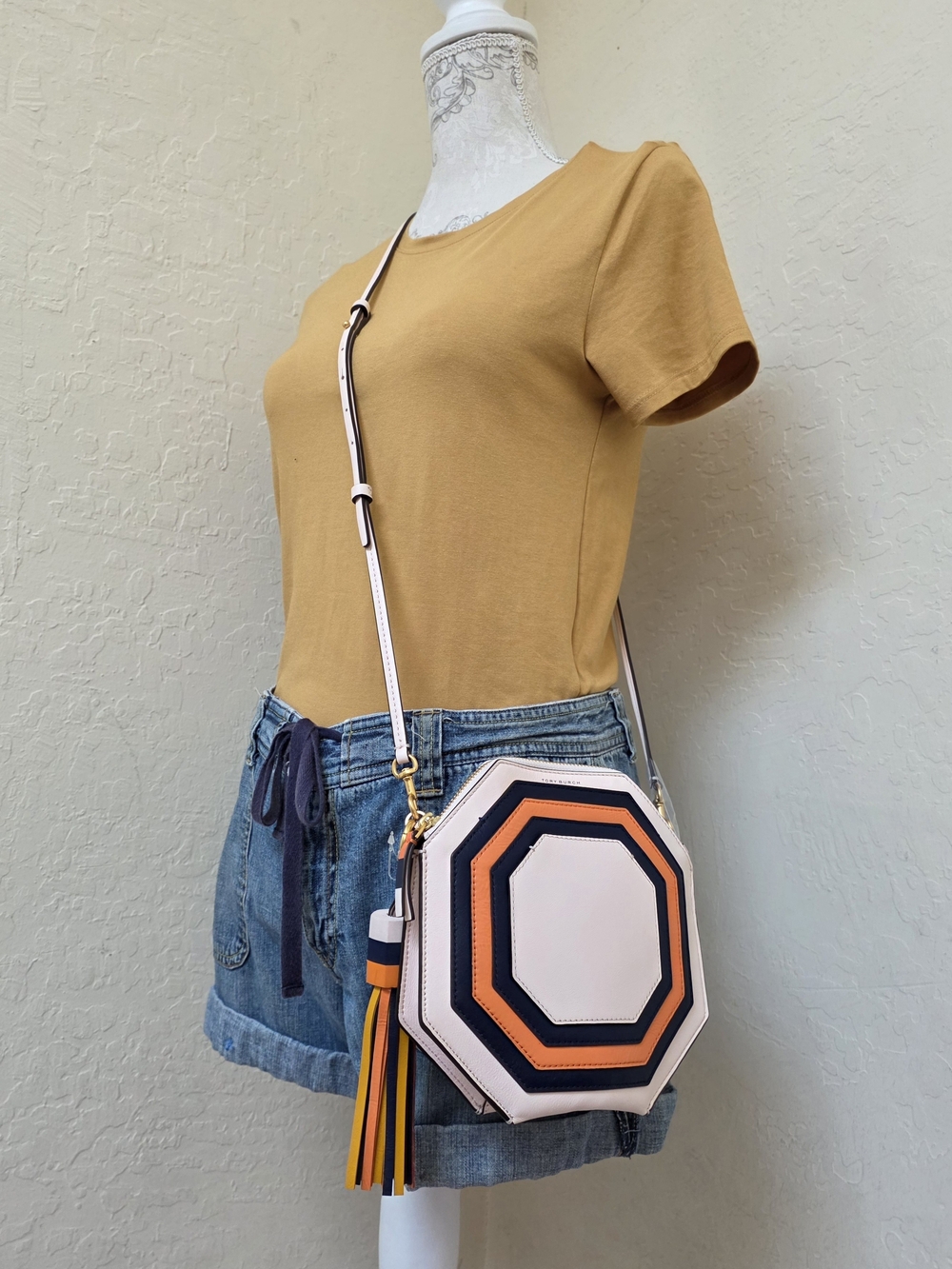 Tory Burch Small Pink Crossbody Bag